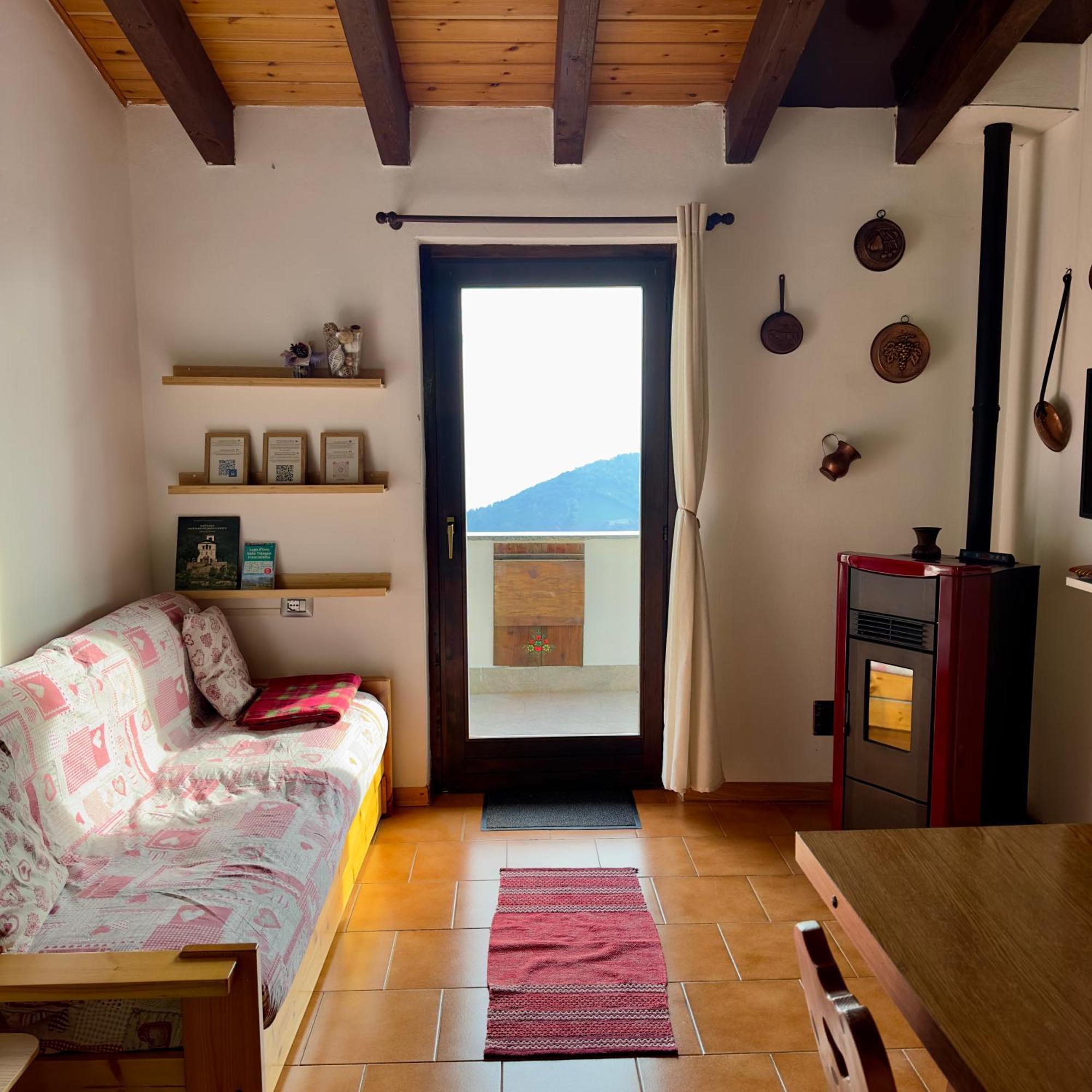 Apartmán Panorama 1200, In The Heart Of The San Fermo Hills Adrara San Rocco Exteriér fotografie