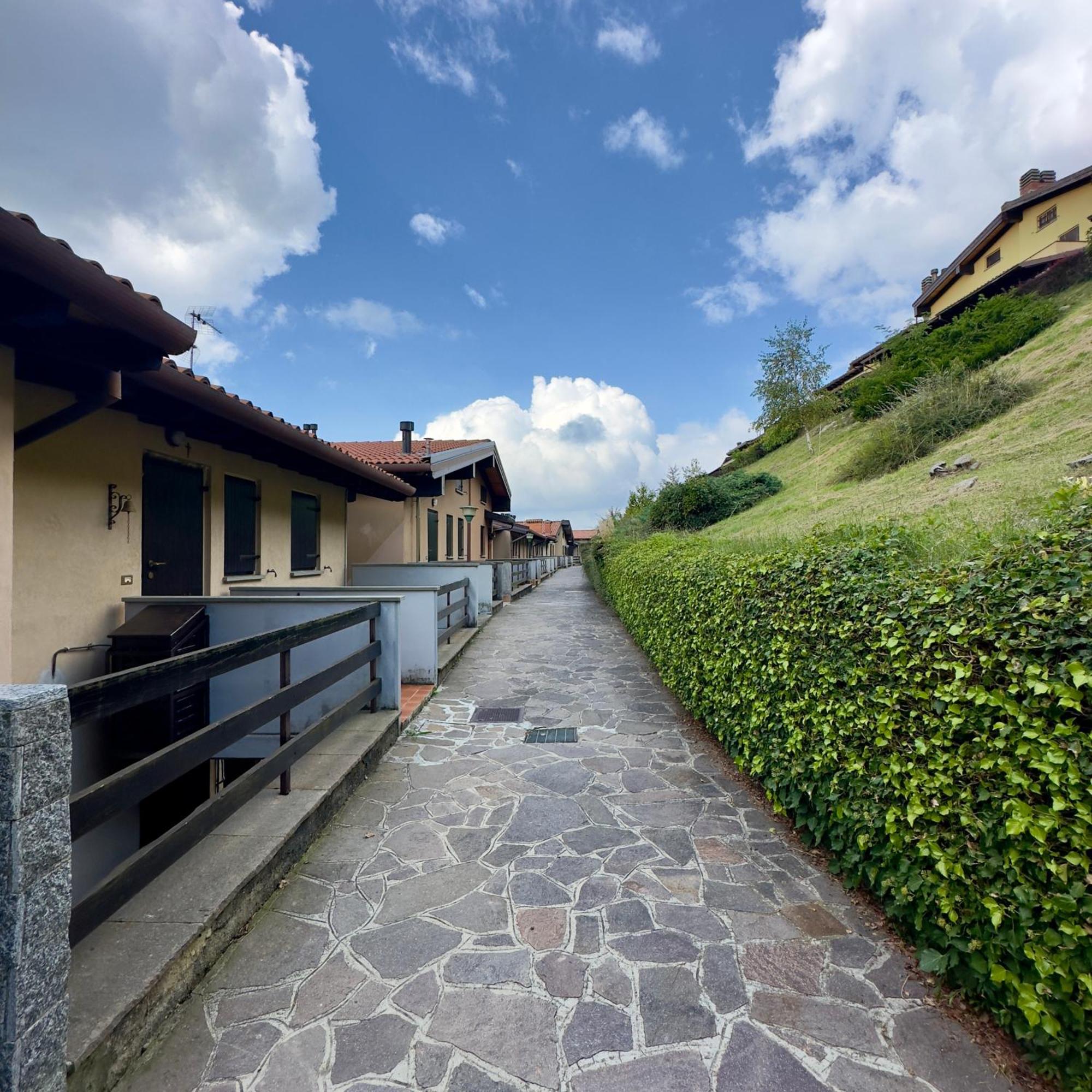 Apartmán Panorama 1200, In The Heart Of The San Fermo Hills Adrara San Rocco Exteriér fotografie
